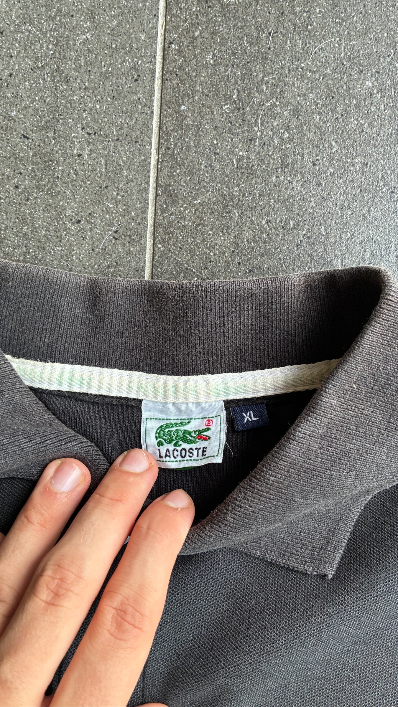 Polo Lacoste Preto – Tamanho GG – photo 3